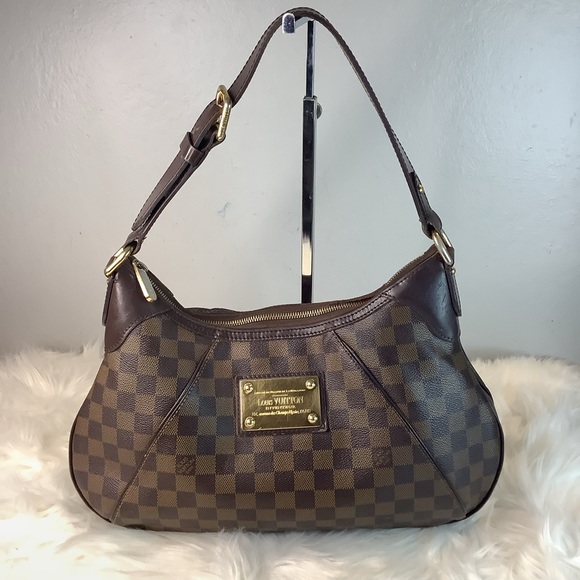 🛍️SOLD ON E..Y🛍️❤️🔥LOUIS VUITTON DAMIER EBENE THAMES PM❤️🔥 - Picture 1 of 14